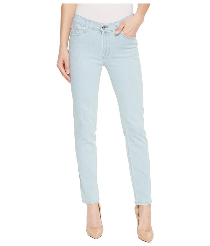 Hudson - Tally Mid-rise Skinny Crop Jeans In Sage Extract
