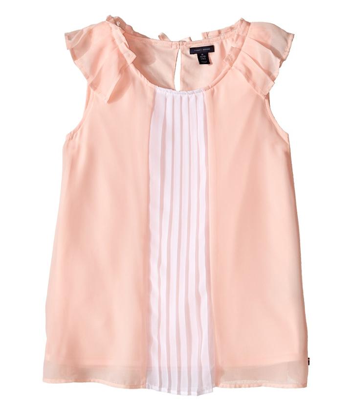 Tommy Hilfiger Kids - Color Block Pleated Top