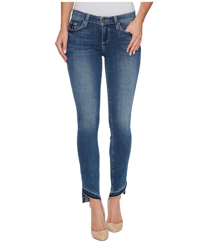 Paige - Verdugo Ankle With Slanted Undone Hem In Era