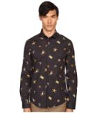 Versace Collection - Sea Creature Long Sleeve Button Up