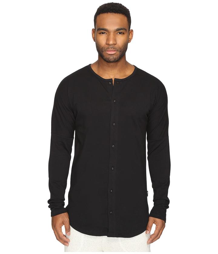 Publish - Aydan - Premium Terry Button Up Drop Shoulder Long Sleeve