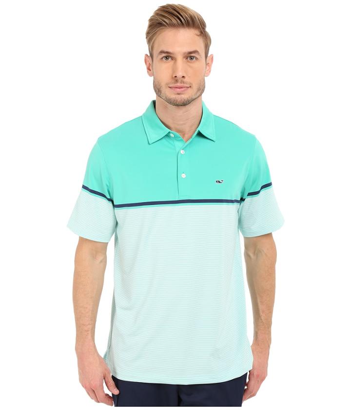 Vineyard Vines - Rosehall Stripe Performance Polo
