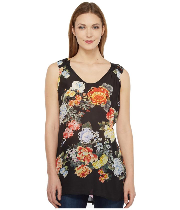 Johnny Was - Zia V-neck Tank Top