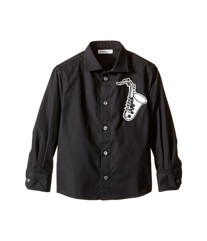 Dolce &amp; Gabbana Kids - Saxophone Button Up
