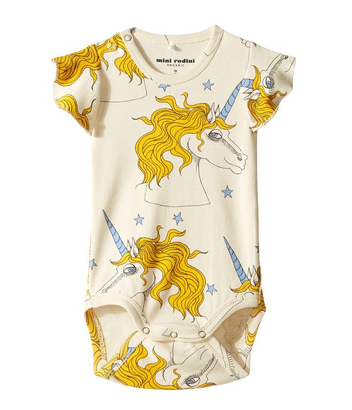 Mini Rodini - Unicorn Star Wing Bodysuit