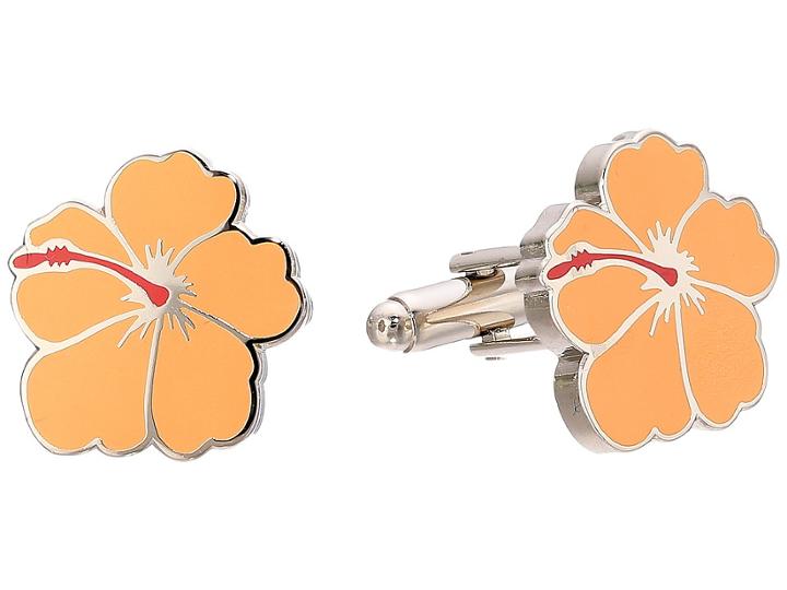 Cufflinks Inc. - Hibiscus Flower Cufflinks