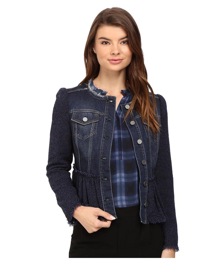 Rebecca Taylor - Tweed Denim Jacket