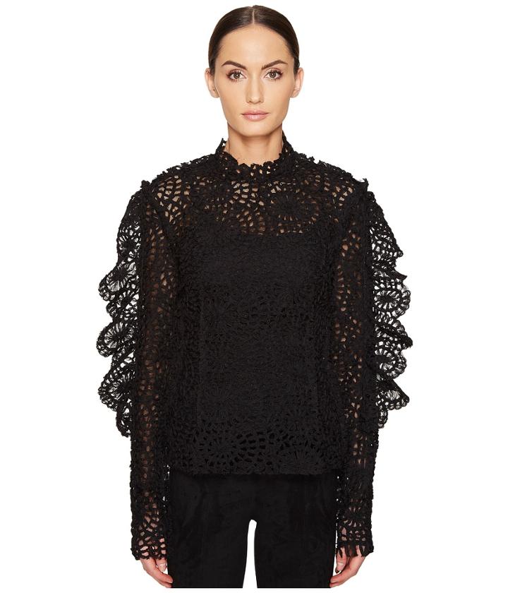 Preen By Thornton Bregazzi - Lace Organza Top