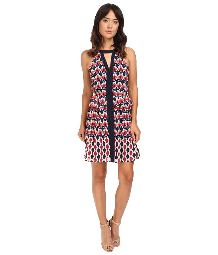 Adelyn Rae - Printed Woven Halter Dress