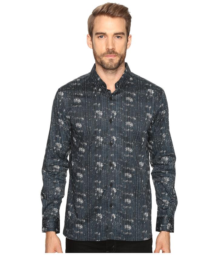 7 Diamonds - Etched Out Long Sleeve Shirt