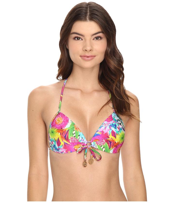 Luli Fama - Paraiso Molded Push-up Bandeau Halter Top