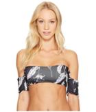 Roxy - Strappy Love Reversible Shoulder Crop Bikini Top