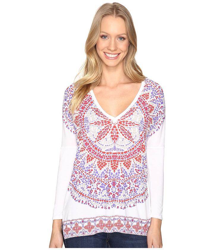 Lucky Brand - Border Mandala Tee