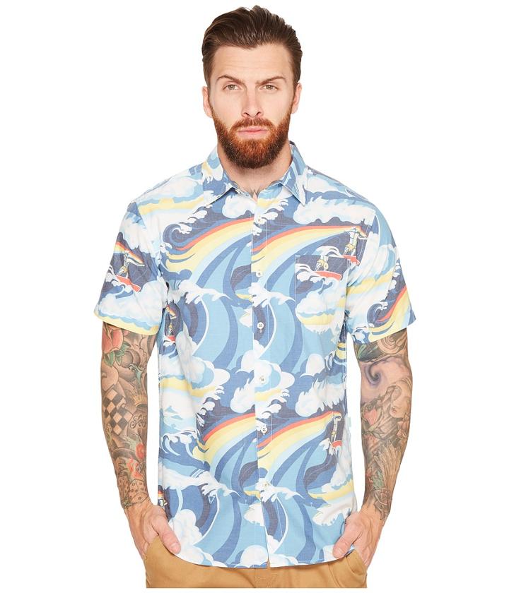 Vissla - Liquid Rollers Short Sleeve Printed Woven