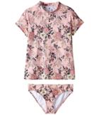 Billabong Kids - Beach Beauty Short Sleeve Rashguard Set