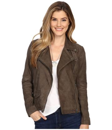 Lucky Brand - Grey Suede Jacket