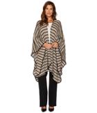 Nally &amp; Millie - Striped Oversize Cover-up