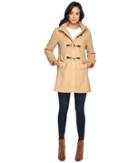 Vince Camuto - Hooded Toggle Closure Wool Coat L8311