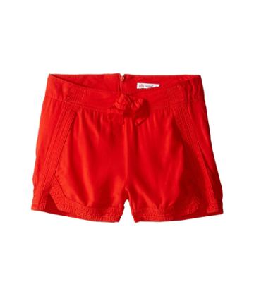 Ella Moss Girl - Alma Cuffed Woven Shorts