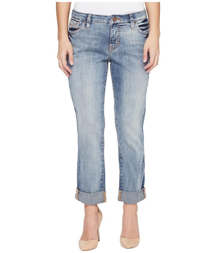 Jag Jeans Petite - Petite Alex Boyfriend Platinum Denim In Saginaw Blue