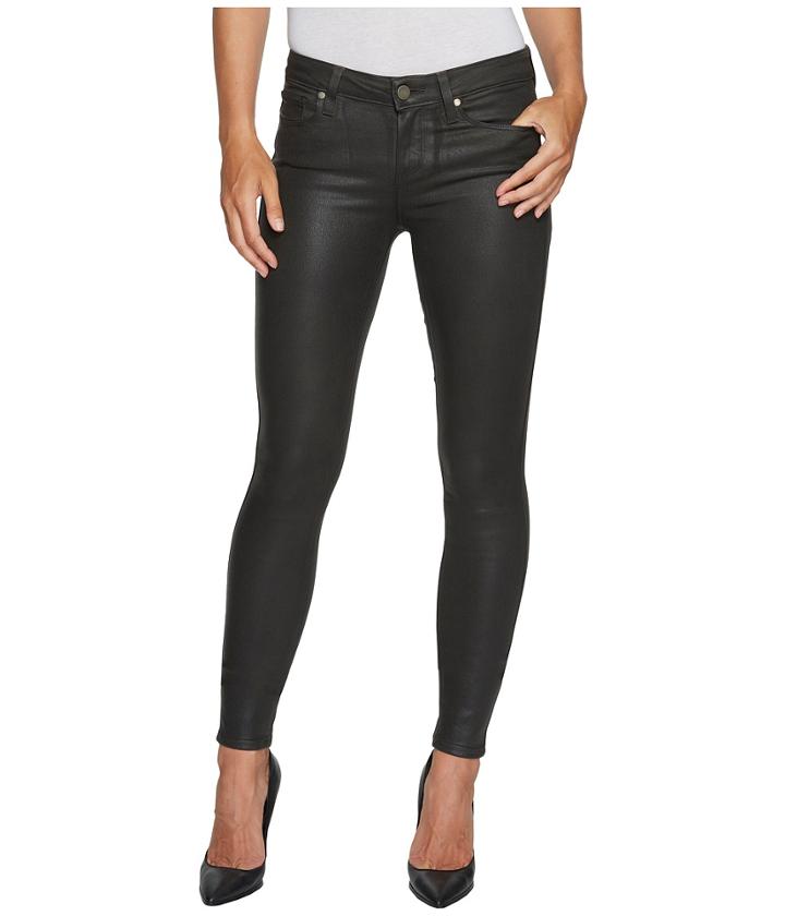 Paige - Verdugo Ultra Skinny In Deep Juniper Luxe Coating