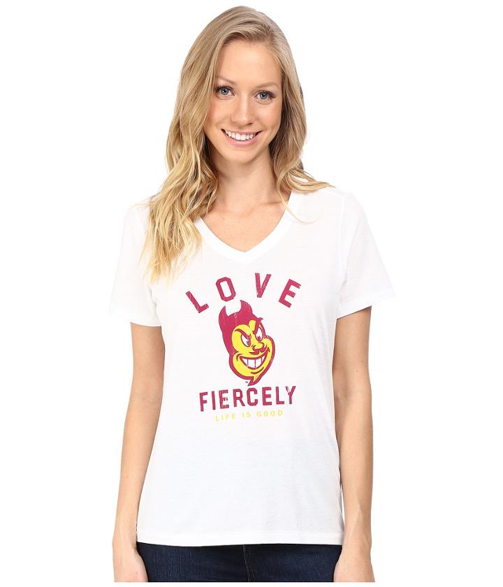 Life Is Good - Love Fiercely Short Sleeve Tee