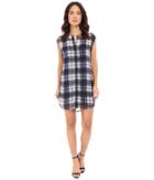 Bb Dakota - Nelson Plaid Chiffon Shirt Dress With Slip