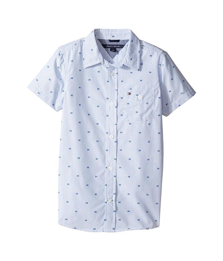 Tommy Hilfiger Kids - H-stripe Short Sleeve Shirt