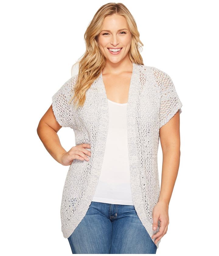 B Collection By Bobeau - Plus Size Ysabel Dolman Sleeve Cardigan