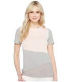 Ivanka Trump - Knit Color Block Short Sleeve Tee