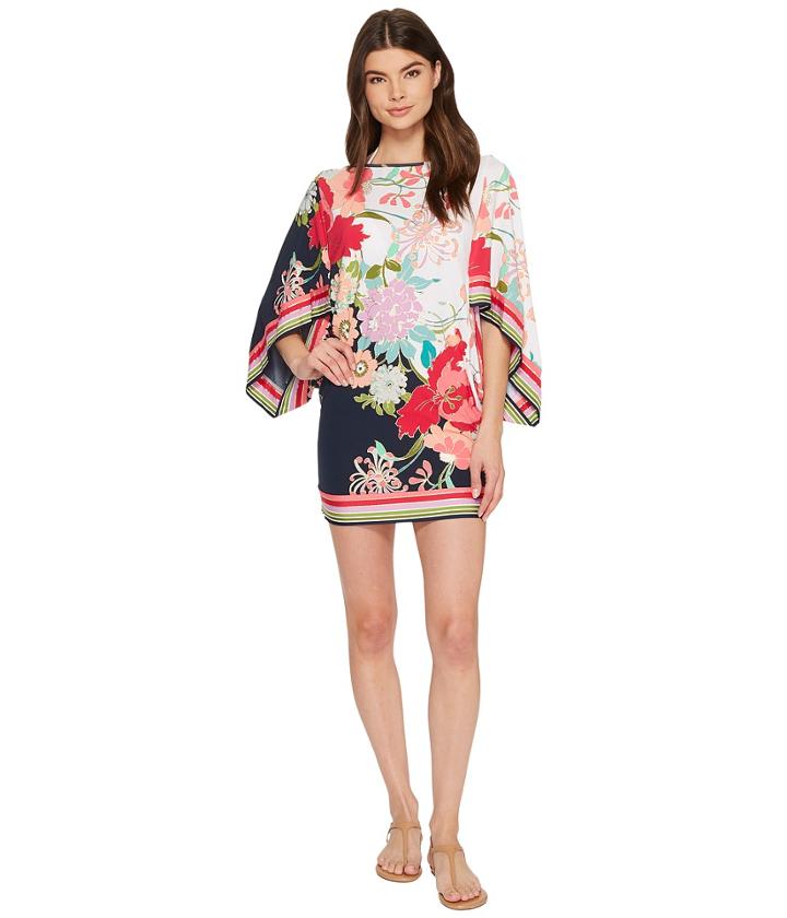 Trina Turk - Royal Botanical Tunic Cover-up
