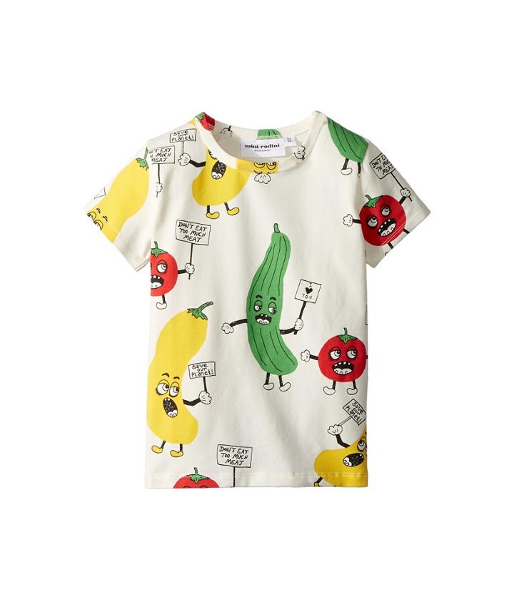 Mini Rodini - Veggie All Over Print Short Sleeve T-shirt