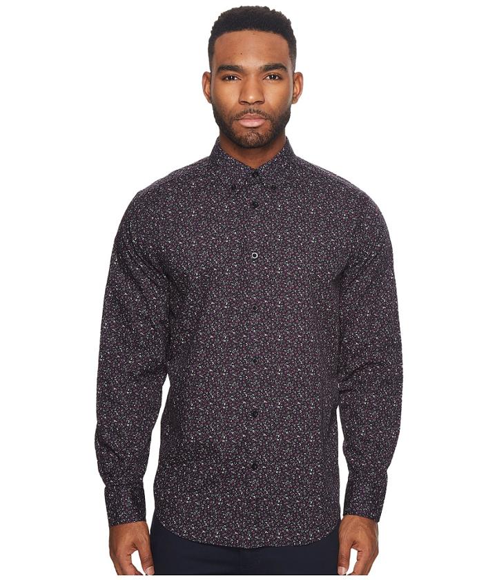 Ben Sherman - Long Sleeve Floral Print Shirt