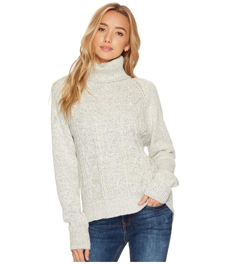Jack By Bb Dakota - Alice Marled Cable-knit Sweater