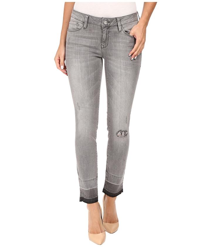Mavi Jeans - Adriana Ankle In Grey Destructed Vintage