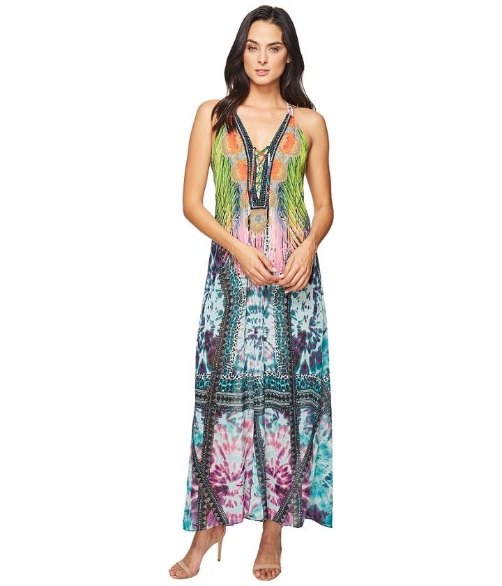 Hale Bob - Sky High Microfiber Chiffon Maxi Dress