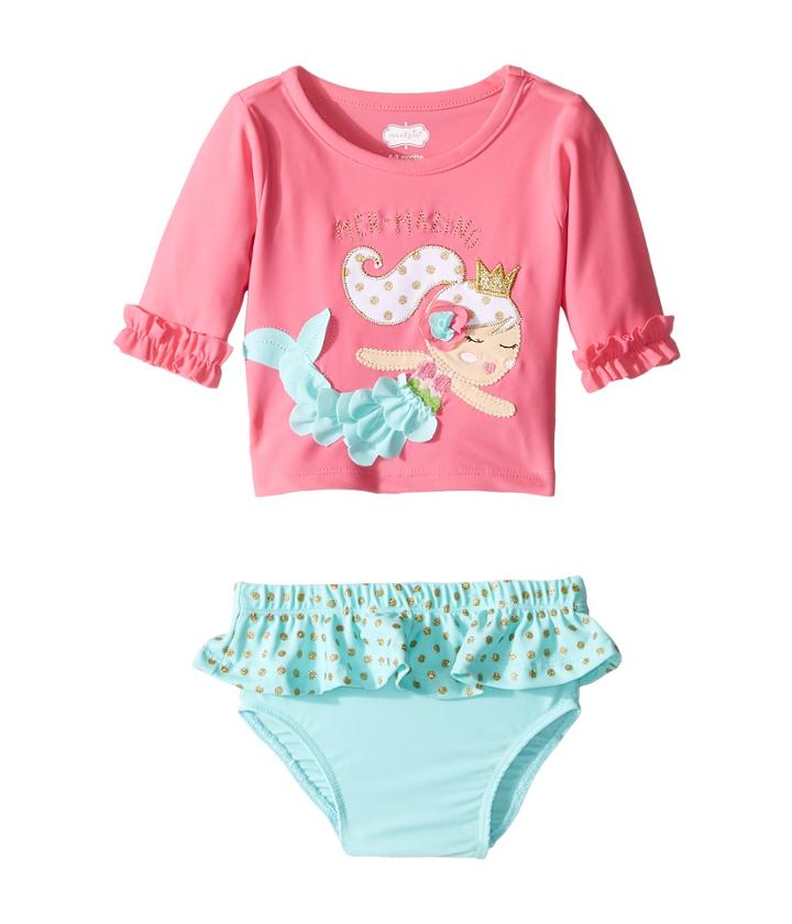 Mud Pie - Mermaid Rashguard Bikini Set