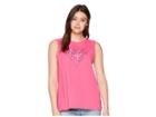 Life Is Good - Swirly Heart Sleeveless Smooth Tee