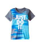 Nike Kids - Just Do It Splice Dri-fit Short Sleeve Tee