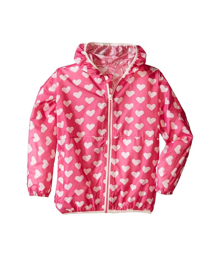 Hatley Kids - Pink Hearts Wind Breakers