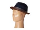 Carlos By Carlos Santana - Wool Pinch Hat W/ Leather