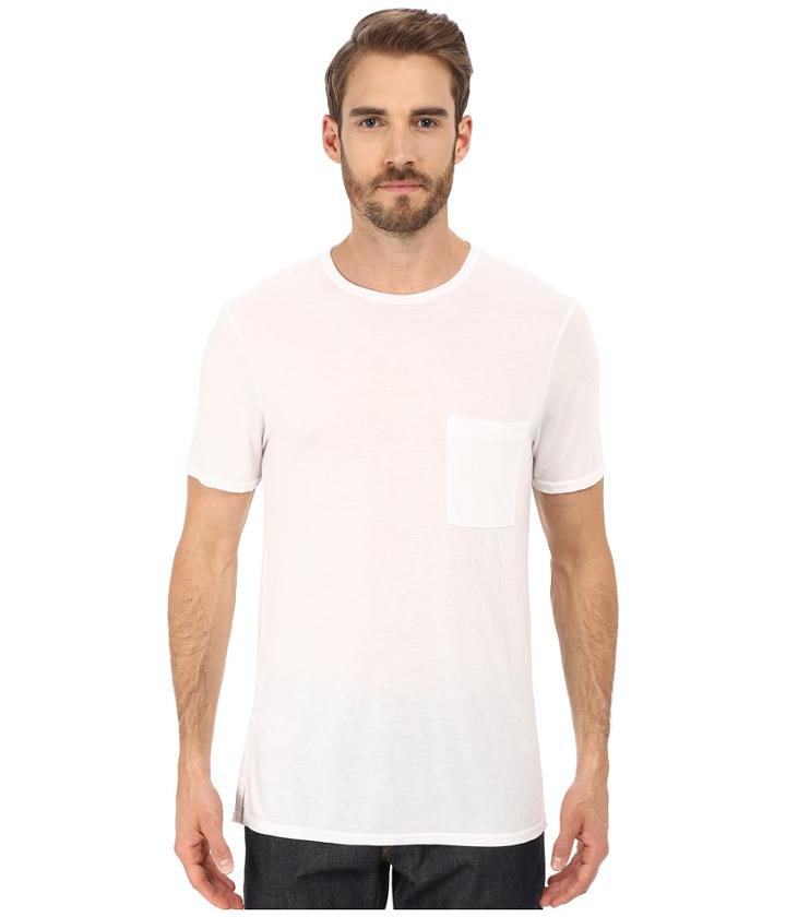 Michael Stars - Short Sleeve Bamboo Crew Neck Pocket Tee