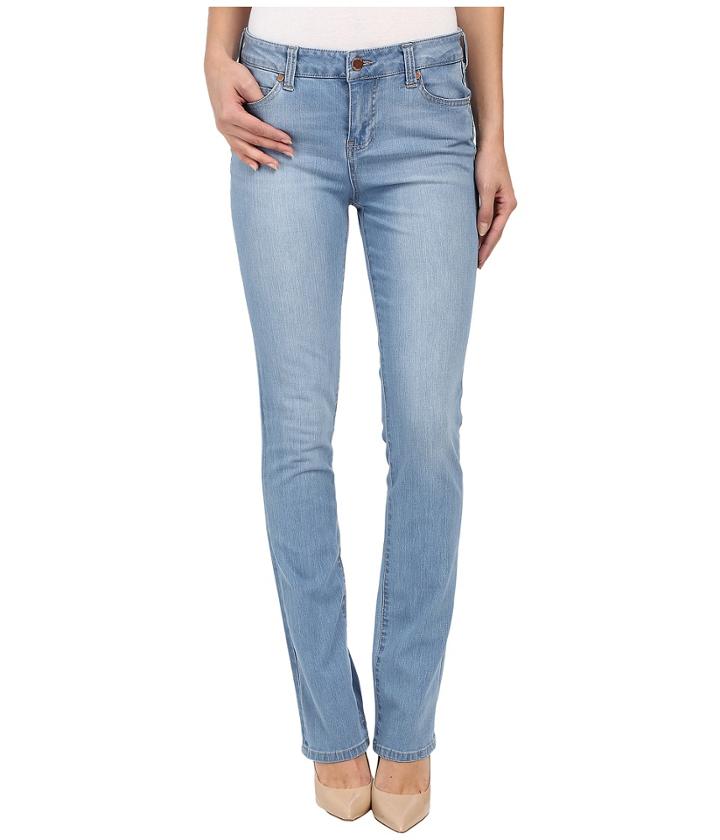 Liverpool - Simone Contour 4-way Stretch Denim Straight Leg Jeans In Lyra Light Indigo Stone