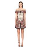 Red Valentino - Cotton Poplin Medium Bandana Print Dress