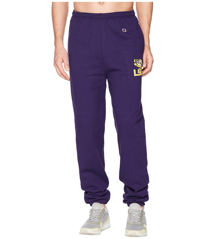 Champion College - Lsu Tigers Eco(r) Powerblend(r) Banded Pants