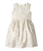 Us Angels - Sleeveless Cutaway Back With Box Pleat Skirt Dress