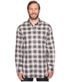 Nautica Big &amp; Tall - Big Tall Wrinkle Resistant Plaid Long Sleeve