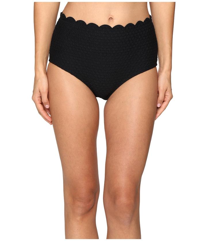 Kate Spade New York - Marina Piccola Scalloped High Waist Bikini Bottom
