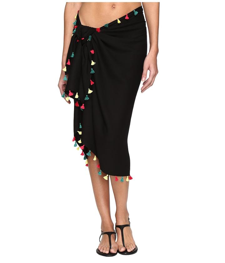 San Diego Hat Company - Bss1706 Sarong W/ Multicolor Tassels