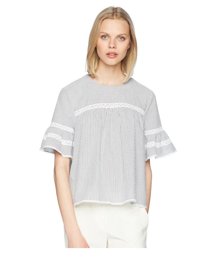 Jonathan Simkhai - Striped Babydoll Top